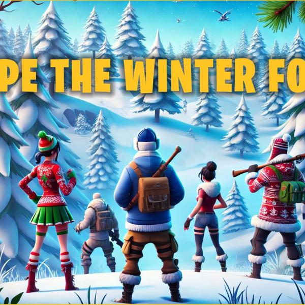 Мапа Fortnite - Escape the Winter Forest! ❄️🌲🕵️