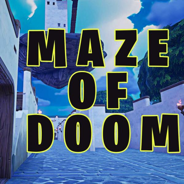 Мапа Fortnite - 👁️ Maze of Doom